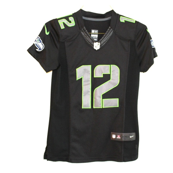 black seahawks jersey